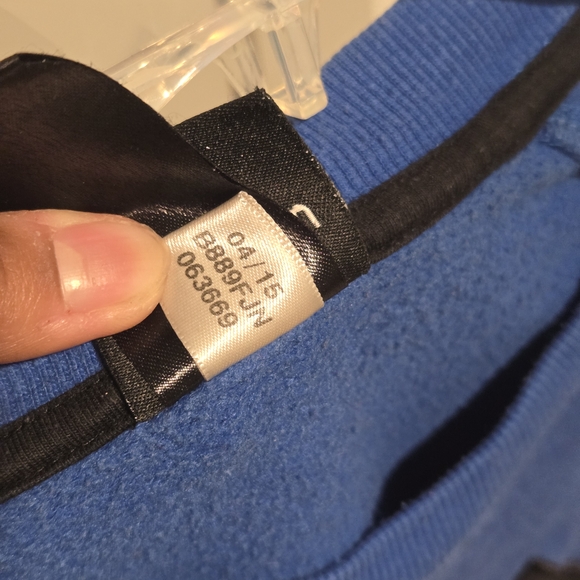 2015 Adidas Blue Sweatshirt - Picture 4 of 4